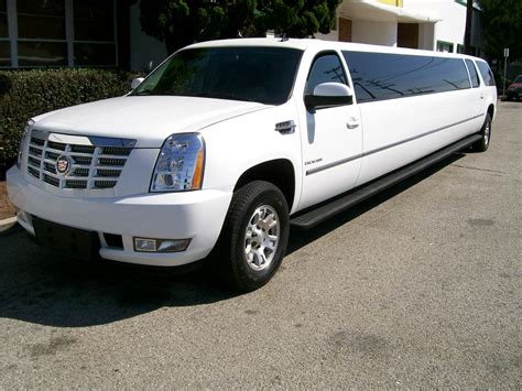 Los Angeles Limo Service | White Escalade Limousine Rental