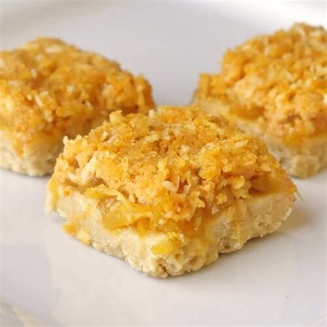 Orange Pineapple Crumble Bars - Rock Recipes - Rock Recipes