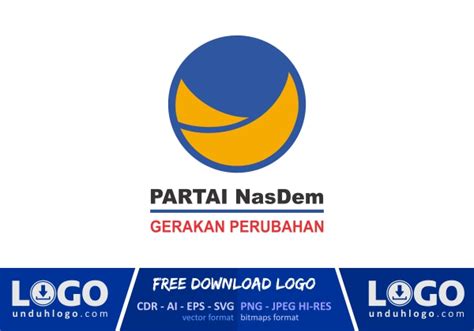 Logo Partai Nasdem - Download Vector CDR, AI, PNG.