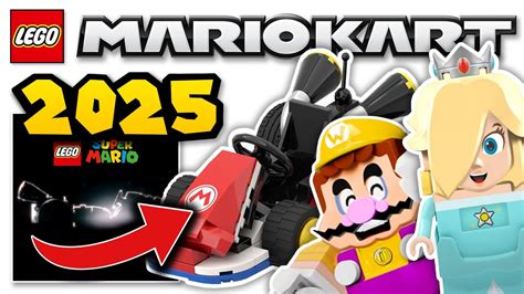 LEGO Mario Kart 2025 OFFICIAL Reveal - Minifigures Teased, Movie Sets ...