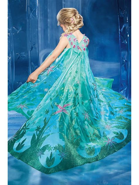 The Ultimate Collection Elsa from Disney's Frozen Fever Costume for Girls - Chasing Fireflies