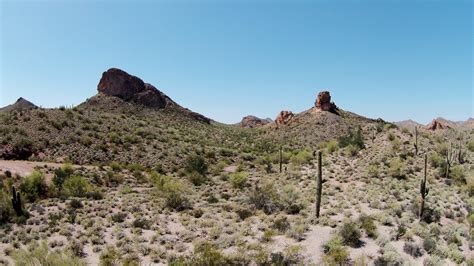 Highway 88, Arizona desert - Drone Photography