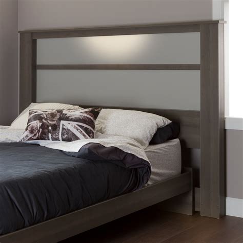 South Shore Gloria King Headboard with Lights, 78", Multiple Finishes - Walmart.com