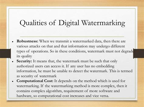 Digital watermarking techniques for security applications