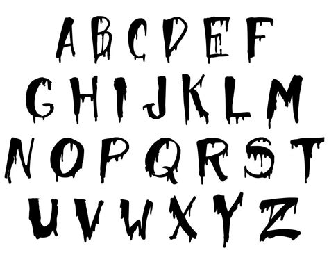 Spooky Fonts