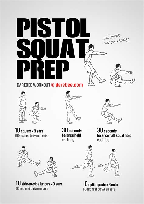 Beginner Friendly Pistol Squat Progression Step By Step