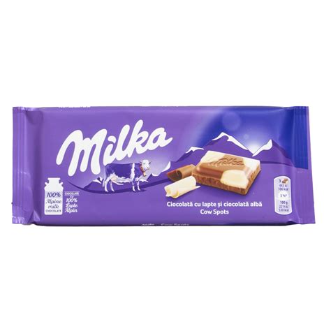 Milka Milk Chocolate Bar 100g Online at Best Price | Covrd Choco.Bars&Tab | Lulu UAE