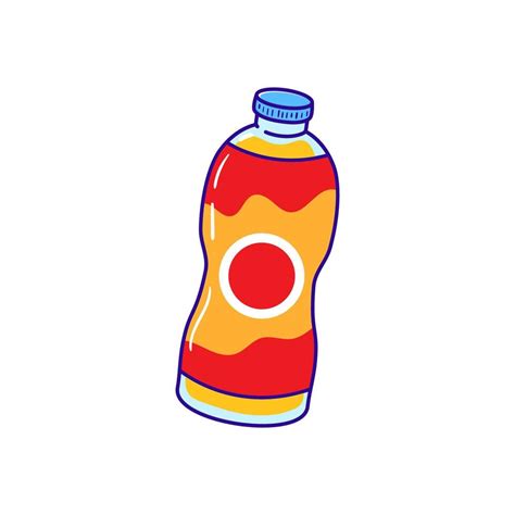 Bottle of soft drink vector illustration 19885517 Vector Art at Vecteezy