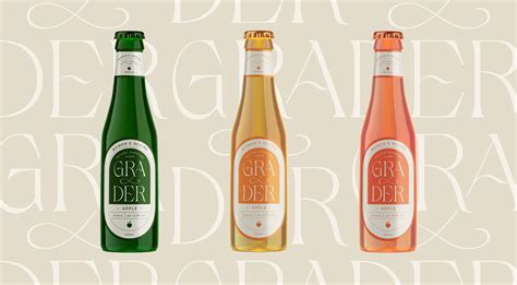 Drink packaging design GRADER on Behance