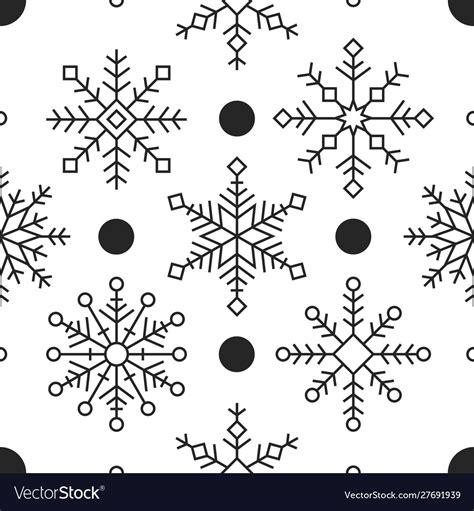 Snowflake Drawing Patterns