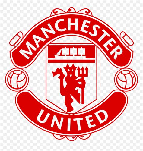 Red Devil Manchester United Logo - Man United Logo Red, HD Png Download - vhv