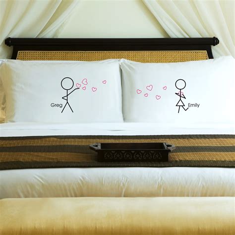 Personalized Love Couple Pillow Cases | Romantic Anniversary Gifts