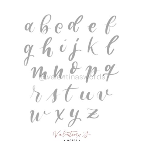 Lettering Abecedario Minusculas Y Mayusculas Valentina Words Images ...