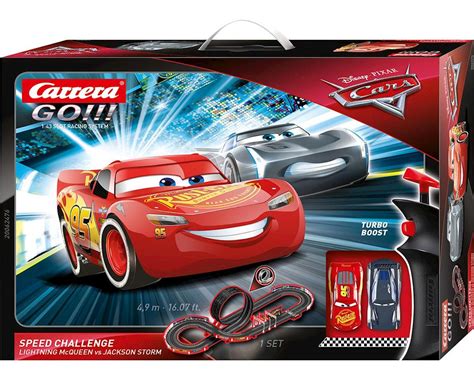 Carrera GO 62476 Disney Pixar Cars Electric Slot Car Racing Track Set 1:43 Scale [CCN62476 ...