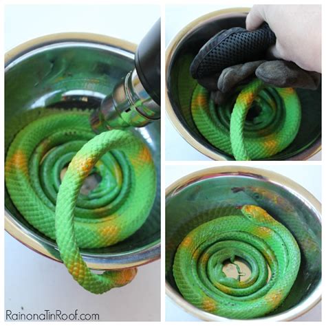 DIY Gold Snake Bowl for $2