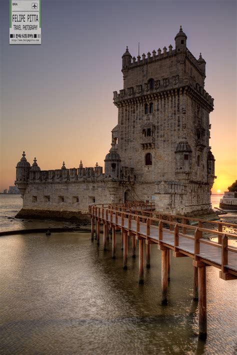 Belem Tower | A beautiful sunset in Lisbon, Portugal » Felipe Pitta Travel Photography Blog