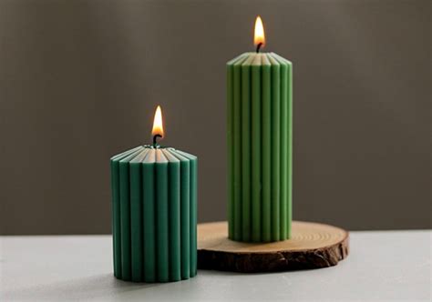 Geometric Candle Molds / Design Your Own Candle / Curved Candle House ...