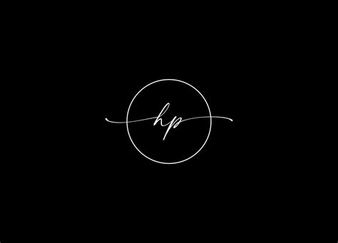 HP monogram logo design and letter logo design 27130211 Vector Art at Vecteezy