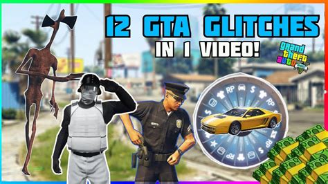 12 GTA Glitches In 1 Video After 1.54! - The Best GTA 5 Glitches All In 1 Video (GTA Fun ...