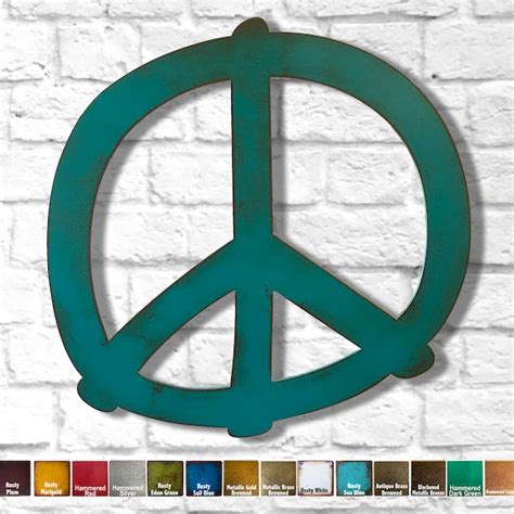 Peace Sign Wall Art - Etsy