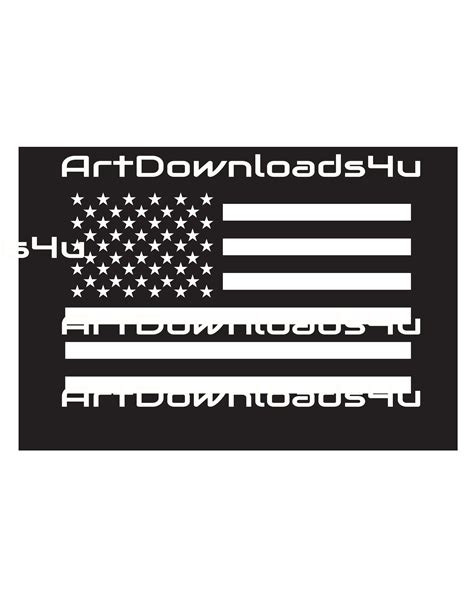 Flag SVG American Flag Stencil Digital Download Flag - Etsy