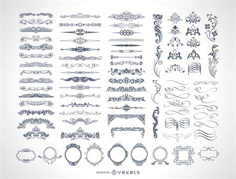 85 Free Vector Ornaments Vector Download