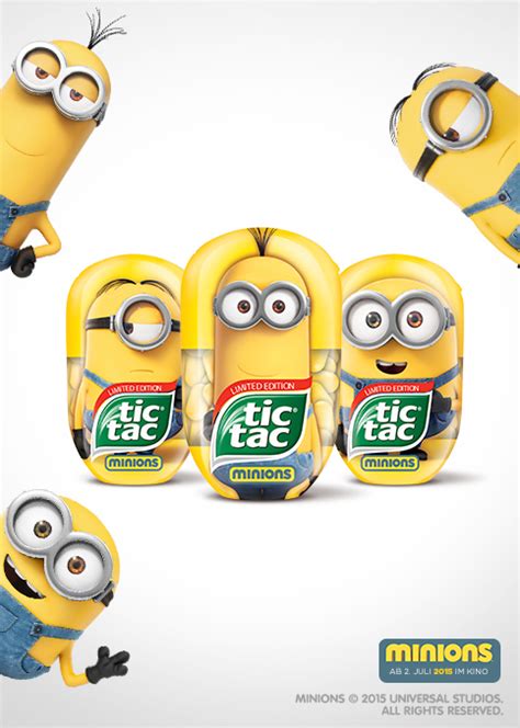 LOOK Tic Tac makes Minions edition | Marketing Interactive