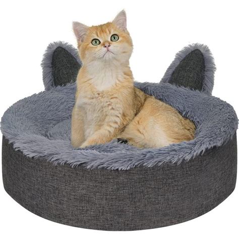 Warm & Fluffy Calming Cat Bed – CatPrestige.com