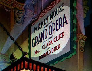 Movies With Michael : Mickey Mouse in "Mickey's Grand Opera" (1936)