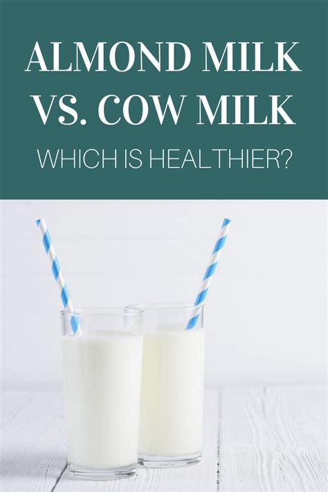 Almond Milk vs Cow Milk: Which is Healthier? - Stephanie Kay Nutrition