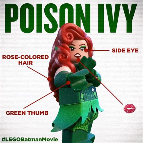 Meet Poison Ivy! #LEGOBatmanMovie #LEGO #Batman #LEGOBatman #BreakTheRules #EverythingIsAwesome ...