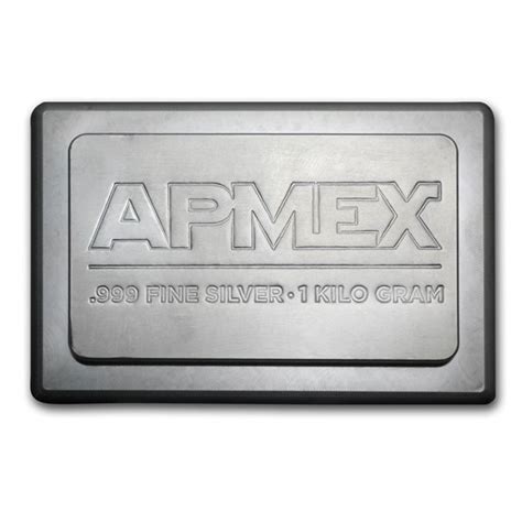 Buy 1 kilo Silver Bar - APMEX (Stackable) | APMEX