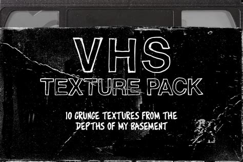 VHS Texture Pack | Custom-Designed Textures ~ Creative Market