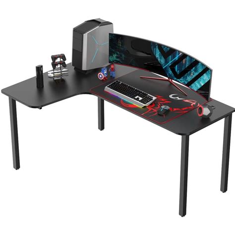 Eureka Ergonomic Major Series L-Shaped E-Sport Gaming Office Desk ...