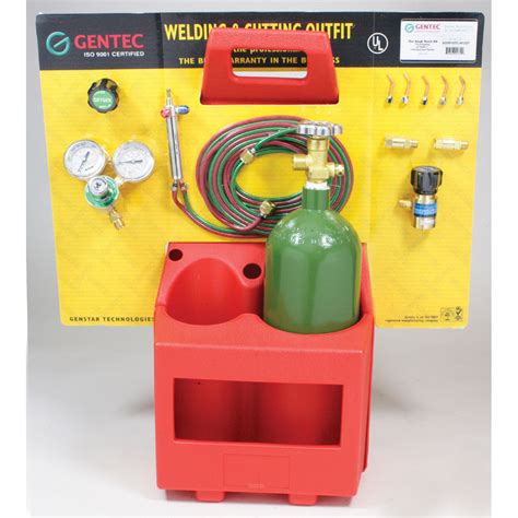 Complete Small Torch Caddy Kit Oxygen and Propane