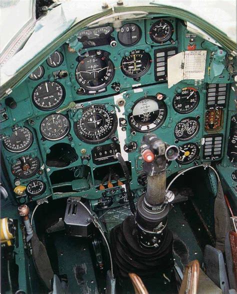 Mig 25 Foxbat Cockpit