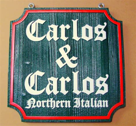 Carved Wood Signs for Restaurant, Deli, Pizza, Seafood, Food Signs