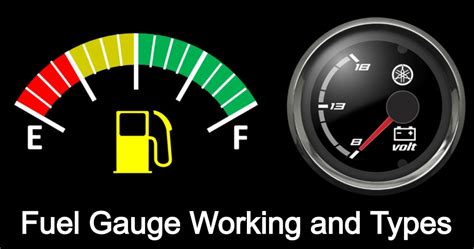 Fuel Gauge Working and Types - Engineering Learner