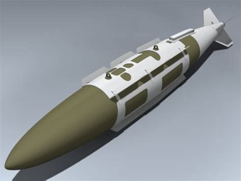 gbu-32 jdam bomb 3d 3ds