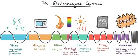 X Rays Electromagnetic Spectrum Examples