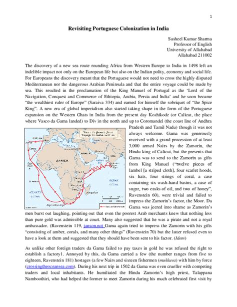 (PDF) Revisiting Portuguese Colonization in India