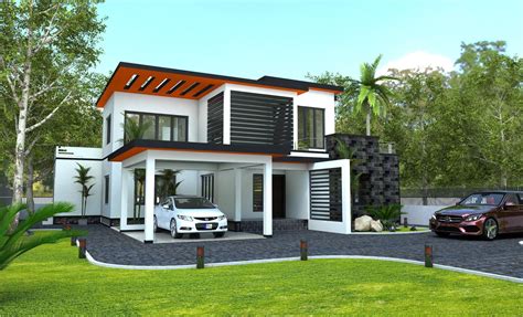 modern house free 3D model animated | CGTrader