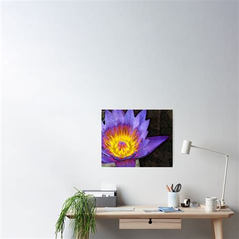 "Purple Lotus Flower - Zen Art Painting" Poster by SharonCummings ...