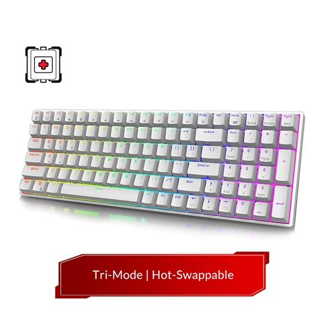 Game One - RK Royal Kludge RK100 Tri-Mode RGB Mechanical Keyboard ...