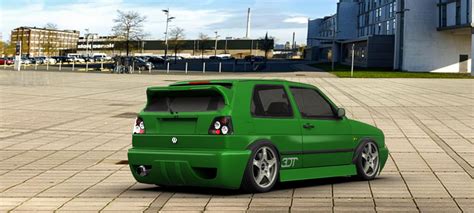 VW Golf 2 GTI Back by JDimensions27 on DeviantArt