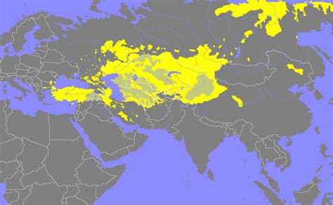 Distribution of the Turkic peoples [1680x1037] : MapPorn