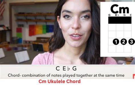 Cm Ukulele Chord to Learn to Play with Easy Variations - Ukuleles Review