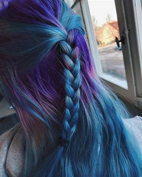 25 Amazing Blue and Purple Hair Looks – StayGlam