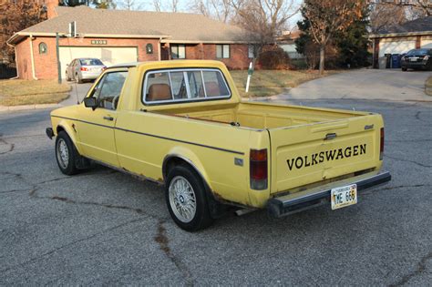 1981 Vw Volkswagen Mk1 Rabbit LX Diesel Pickup Caddy Truck 1.6l 5 speed Pick UP - Classic ...