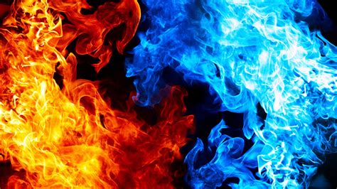 Awesome and stunning 1080p blue fire background wallpaper for your devices